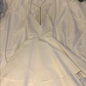 Whit Lace Party Dress